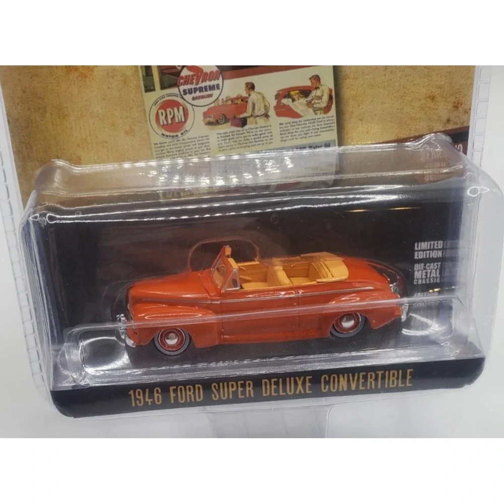 Greenlight 1946 Ford Super Deluxe Convertible 39140 Vintage Ad Cars‎ 1:64
